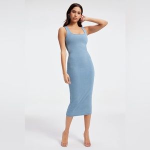 Good American Soft Sculpt Midi Dress